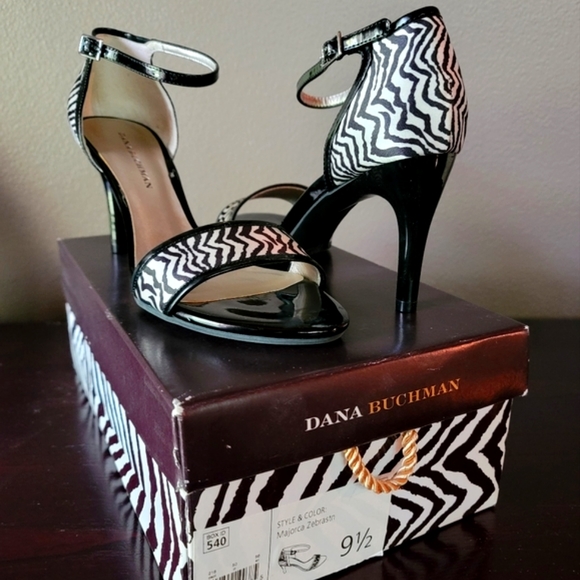 Dana Buchman Shoes - NEW Dana Buchman Zebra Heel